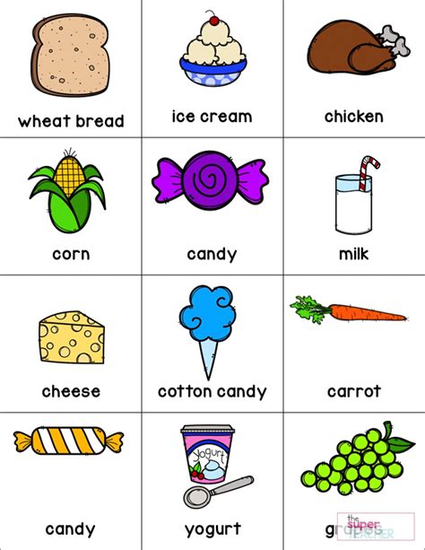 What is food in kindergarten?